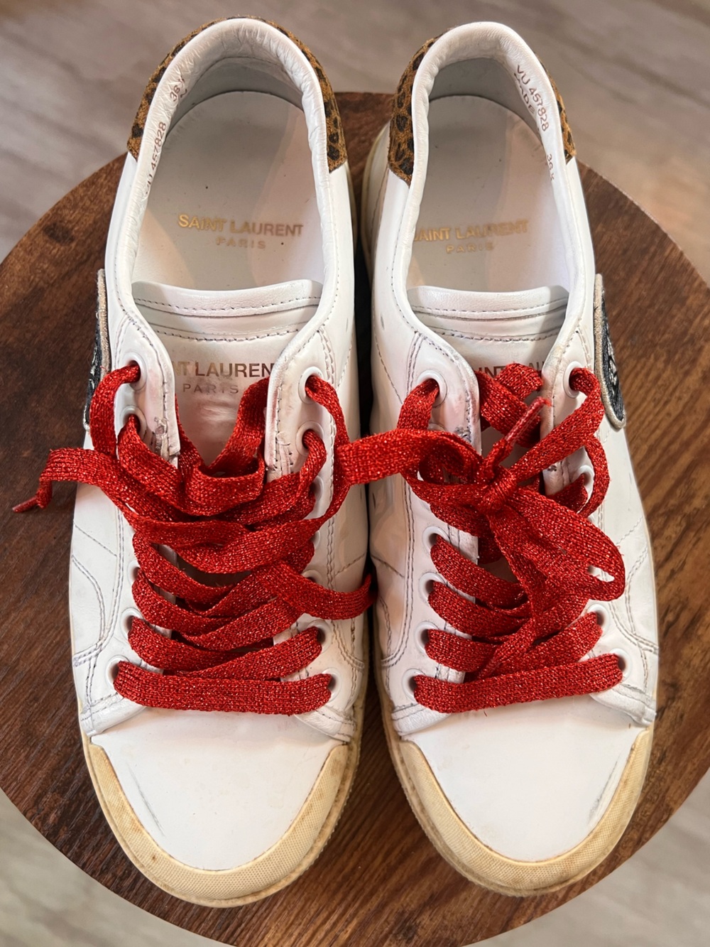 SAINT LAURENT COURT CLASSIC SNEAKERS ✨ - Picture 6 of 8